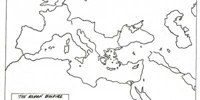 روما القديمة خريطة ورقة الإجابات