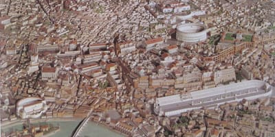 خريطة 3d روما القديمة