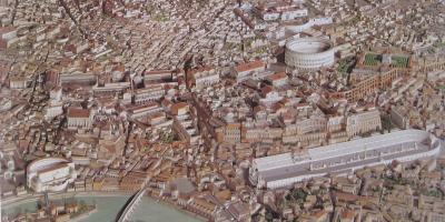 خريطة 3d روما القديمة