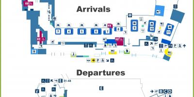 وزارة الخارجية مطار خريطة terminal 3