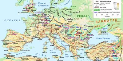 خريطة الإمبراطورية روما 